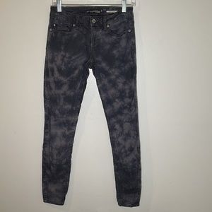 Lovesick The Skinny black acid wash jeans size 3